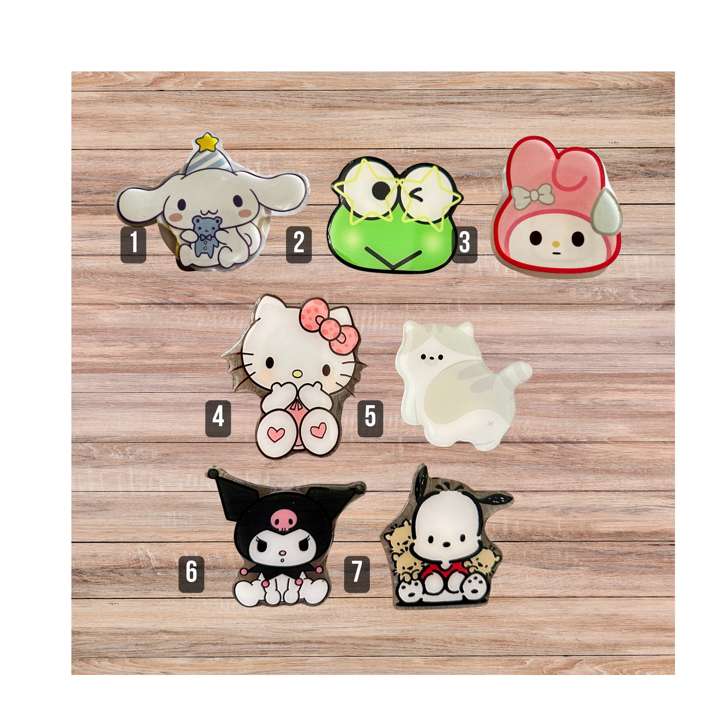Sanrio Character Phone Grips