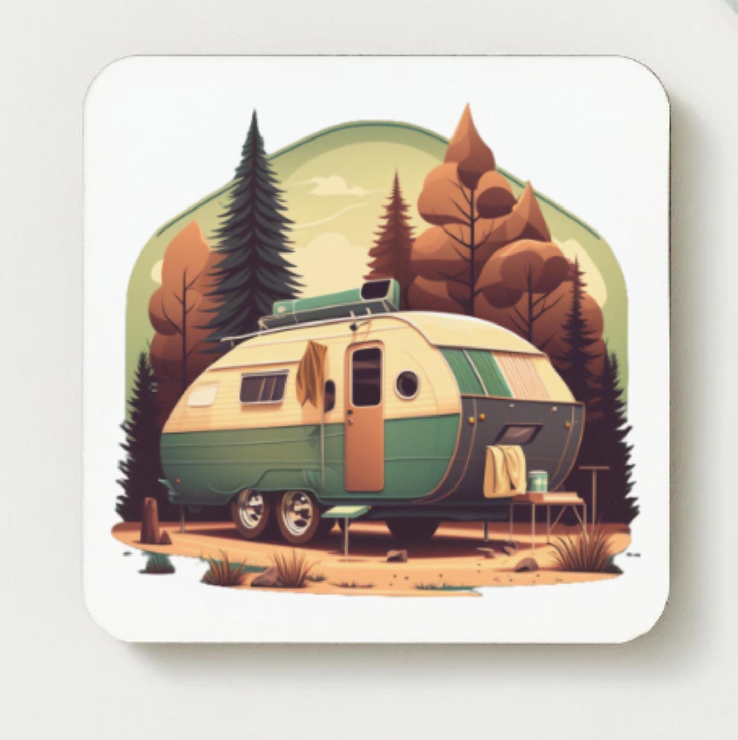 Hardback Cork Sublimation Coasters – Stylish Drink Protection, 7 Options