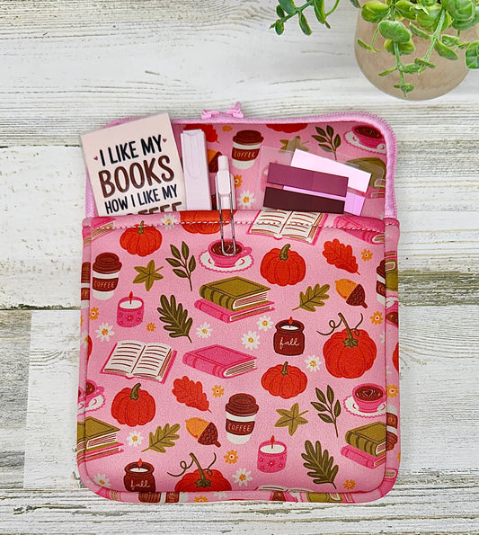 Fall Bookish Kindle/Book Sleeve
