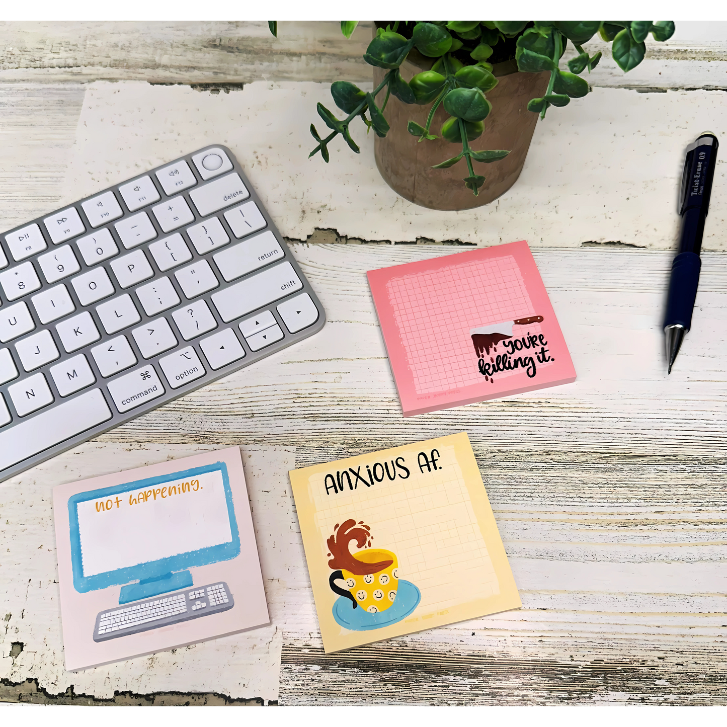 Snarky 3x3 Sticky Notes – Funny Sarcastic Sticky Pads for Office & Home