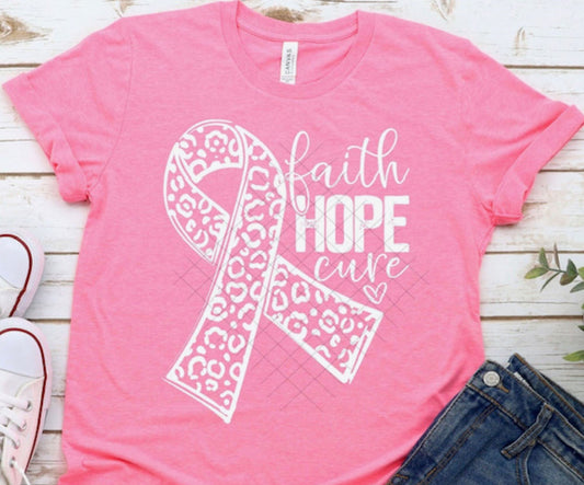 Faith, Hope, Cure T-Shirt