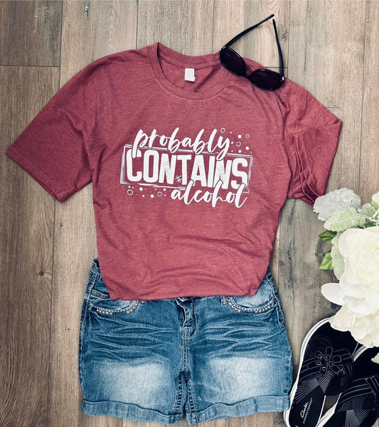 Probably Contains Alcohol T-Shirt