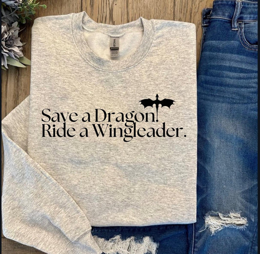Dragon Rider Sweatshirt: Fourth Wing Inspired Fantasy Apparel