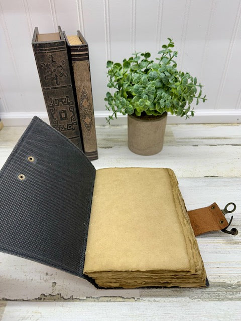 Dragon's Den Vintage Leather Journal with Clasp